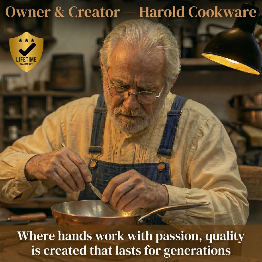 Titanium Hammered Pan